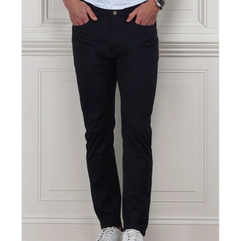 NWT Collars and‎ Co CEO Tech Pull On Pants Black Size 38x34
